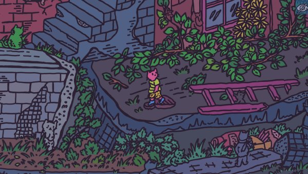 Hidden Cats In Old City Block